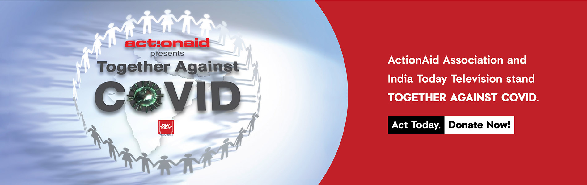 Together Against COVID Banner 1, India Today