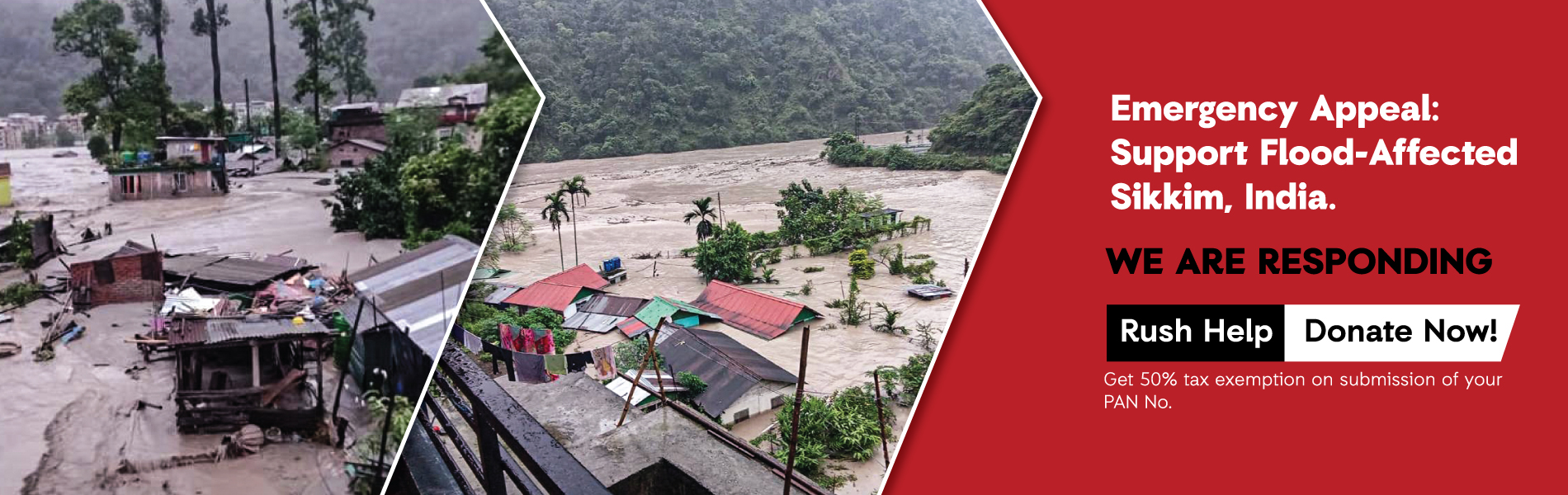 Support Sikkim Flood Relief