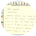 CHILD’S MESSAGE