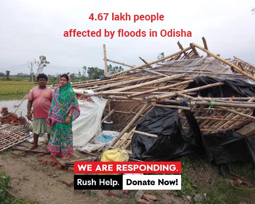 Support us for Odisha flood response