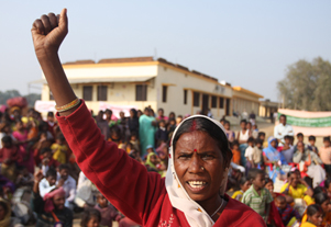 Press Conference on Sharecroppers’ Status in Bihar