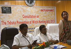 Consultation on The Odisha Prevention of Witch Hunting Act, 2013