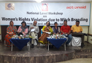 National Level Workshop on Women’s Rights Violation due to Witch Branding