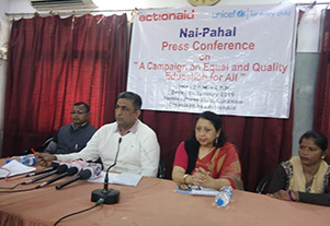 Press Conference Campaign on Equal and Quality of Education for all