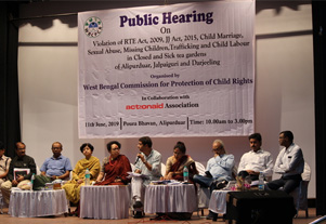 Public Hearing on Violation of RTE Act, 2015