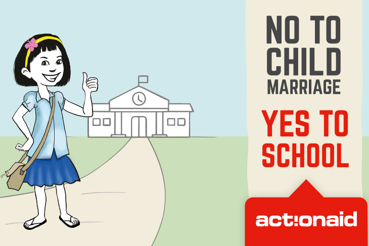 Say NO to Child Marriage and YES to school