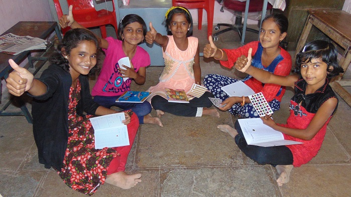 Children Studying, Diwali donation to ngo