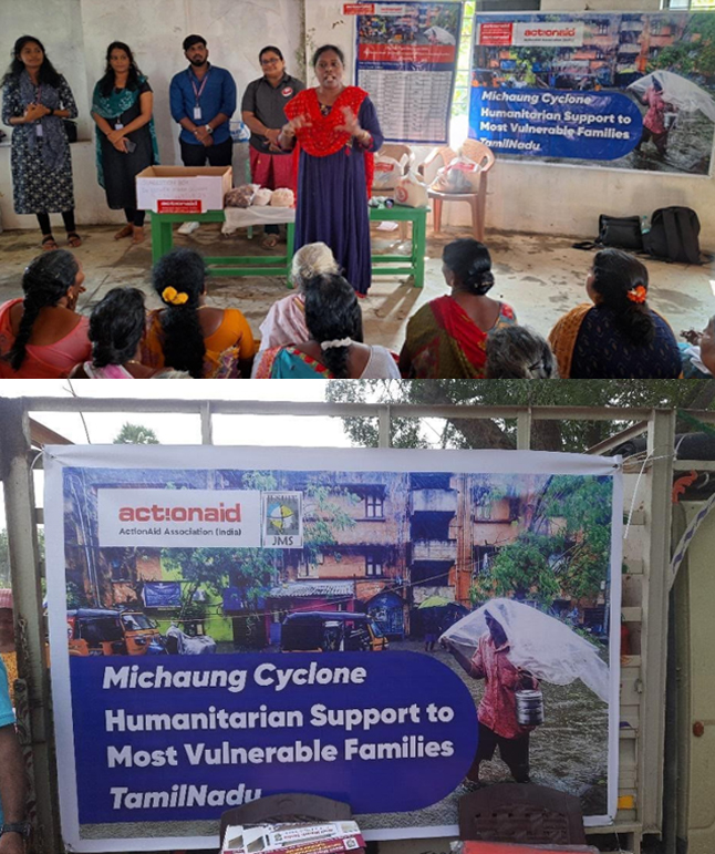 Cyclone Michaung relief 2023