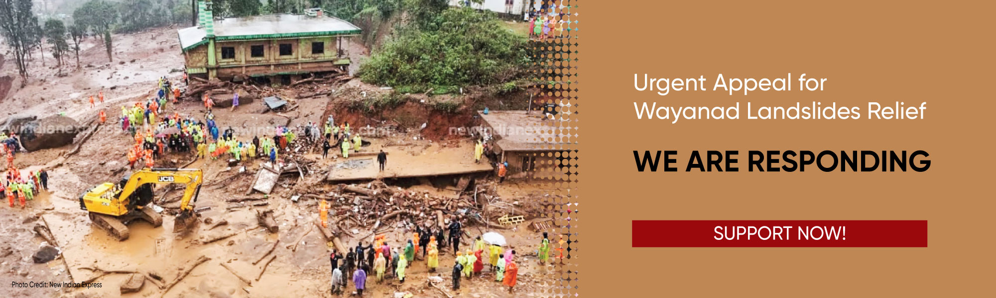 Urgent wayanad-kerala-landslides Banner